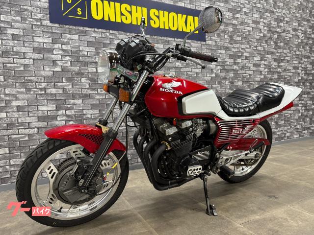 ホンダ CBX550F 400CC公認登録 己の道マフラー アップ