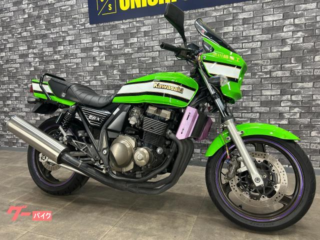 green✴︎即購入OK様 カワサキ ZRX400 社外サイドカバー ロングスクリーン｜大西商会