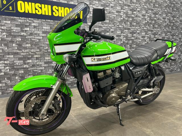 green✴︎即購入OK様 AOSHIMA、ライムグリーンの「カワサキ ZX900」1985年モデルの