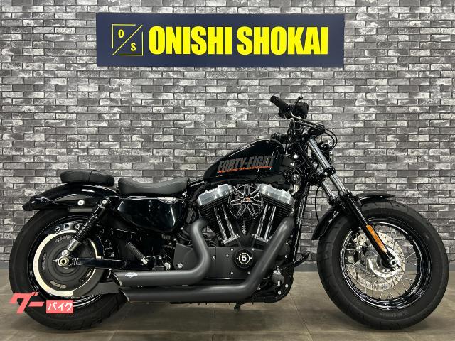 ＸＬ１２００Ｘ　フォーティエイト　バンスハインズマフラー　スクリーミンイーグルエアクリ　サイドバック