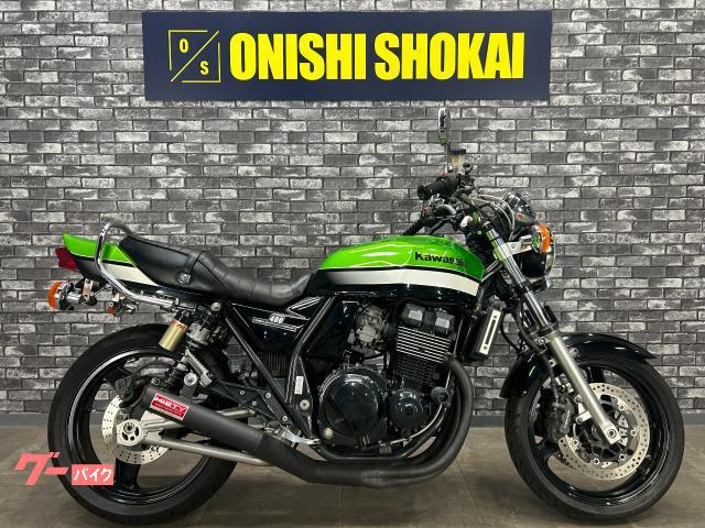 カワサキ ZRX400 ミスティマフラー マーシャルヘッドライト