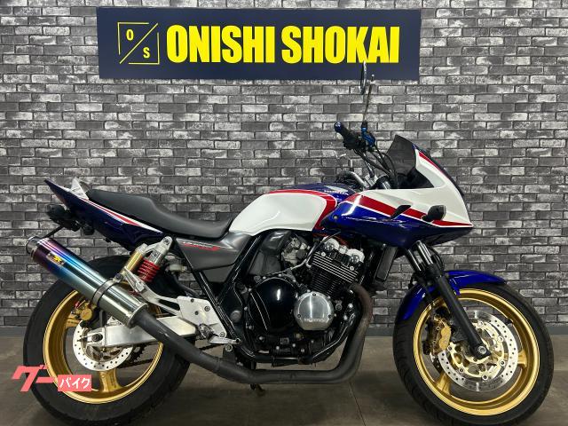 ＣＢ４００Ｓｕｐｅｒ　ボルドール　リアライズマフラー　アップハンドル　フェンダーレス