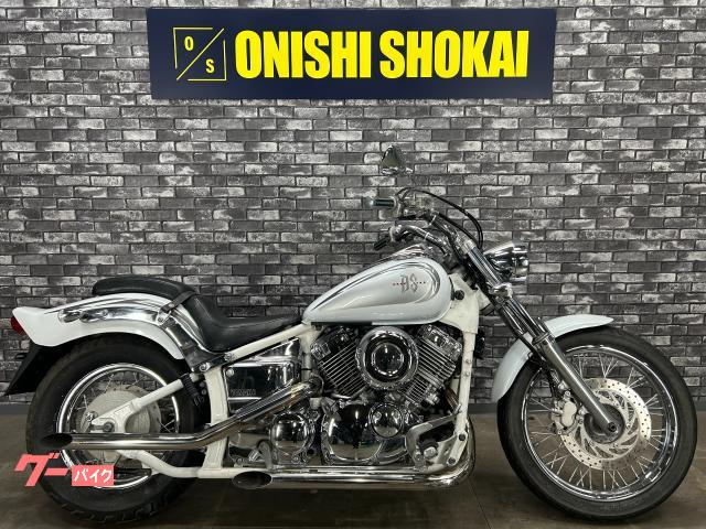 ドラッグスター４００　ハリケーンスラッシュカットマフラー