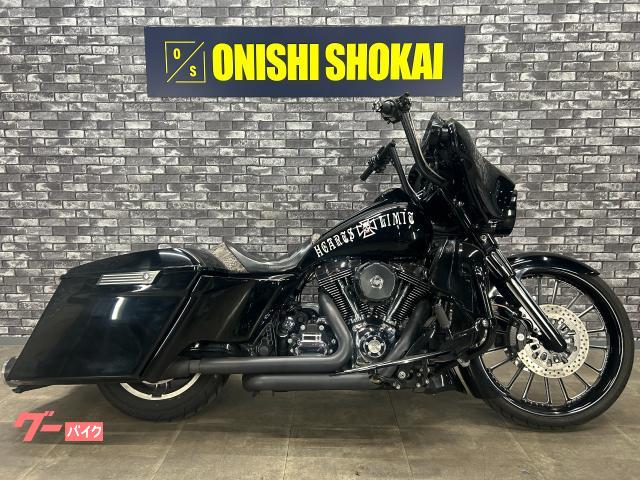FLHX ストリートグライド バンスアンドハインズマフラー バガースタイル Fホイール23インチ