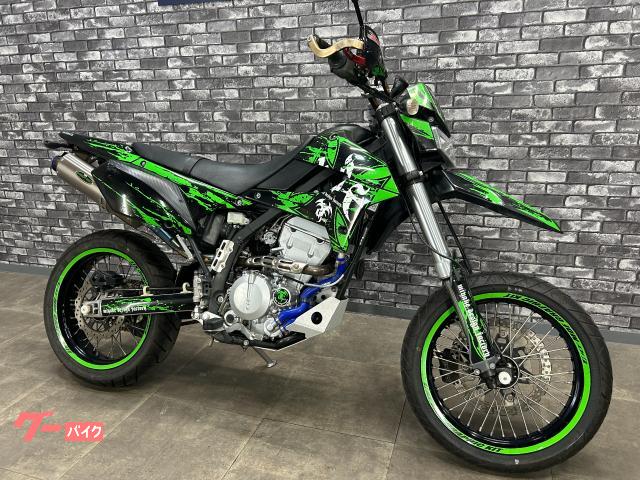 【売れてしまいました、数々有難うございました】Dトラッカー125 カワサキ Dトラッカー125 FI オフロード LX125D リア