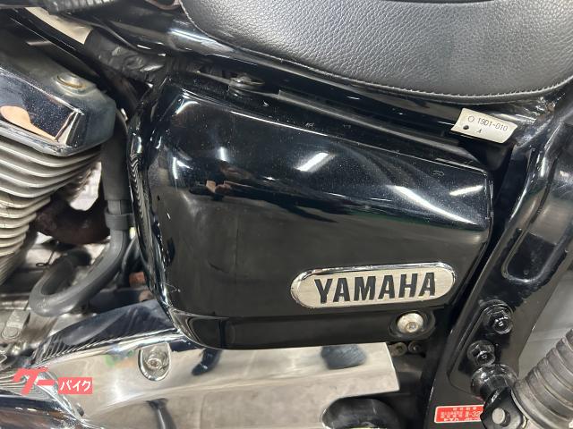 ヤマハ ドラッグスター250 スラッシュカットマフラー アップ