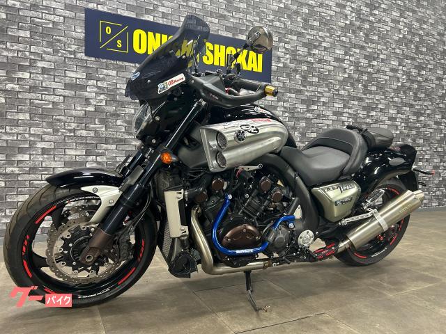 ヤマハ VMAX スーパートラップマフラー バックステップ エンジン