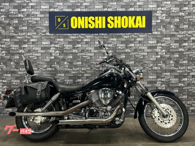 ドラッグスター250 スラッシュカットマフラー バックレスト サイドバック アップハンドル