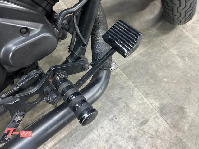 カワサキ エリミネーター250V スラッシュカットマフラー 社外