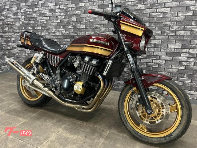 カワサキ ZRX400 ヨシムラマフラー タックロールシート タンデム