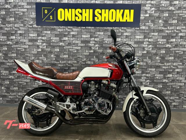 ホンダ CBX550F 社外マフラー マーシャルヘッドライト タック