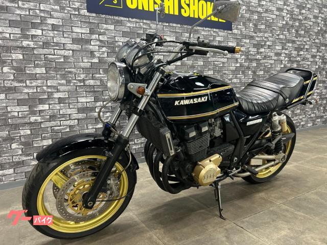カワサキ ZRX400－II 社外ショート管 タックロールシート