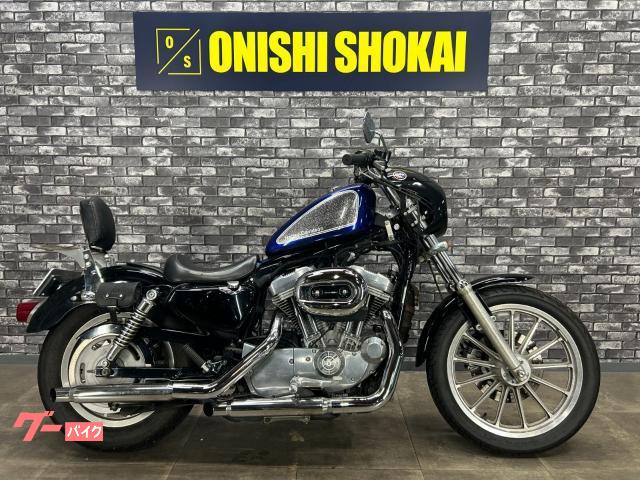XL883 社外マフラー バックレスト イージーライダースシングルシート