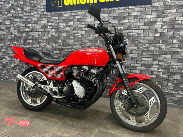 ホンダ CBX550F 社外マフラー アルフィンカバー 社外テール