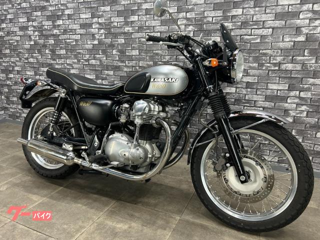 カワサキ W650 ビートナサートトラッドマフラー スクリーン｜大西