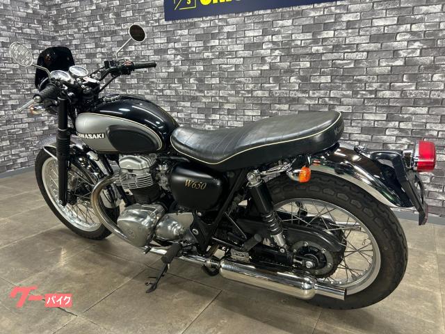 カワサキ W650 ビートナサートトラッドマフラー スクリーン｜大西