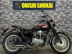 カワサキ　Ｗ６５０　アップハンドル　社外マフラー