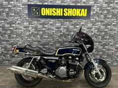 カワサキ　ＺＥＰＨＹＲ７５０　マークII仕様　コンバットマフラー　モリワキポイントカバー