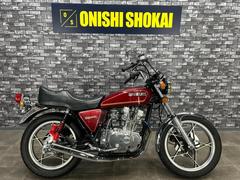 スズキ　ＧＳ４２５Ｌ　３９８ｃｃエンジン載せ替え　社外マフラー　社外リアサス　３９８ｃｃ登録