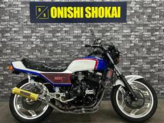 ホンダ　ＣＢＸ５５０Ｆ　マーシャルヘッドライト　オイルクーラー　タックロールシート