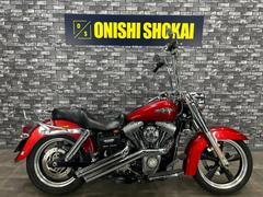 ＨＡＲＬＥＹ−ＤＡＶＩＤＳＯＮ　ＦＬＤ　スイッチバック　バンス＆ハインズマフラー　社外エアクリ　ハンドル　リアキャリア