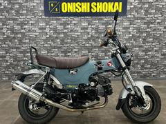 ホンダ　ダックス１２５　ＢＯＭＢＥＲマフラー　ジークラフトハンドル　タンデムバー