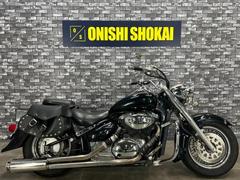 スズキ　イントルーダークラシック　社外マフラー　エンジンガード　サイドバック
