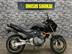 ホンダ　ＨＯＲＮＥＴ　社外マフラー　ビキニカウル　社外テンプメーター