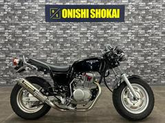 ホンダ　Ａｐｅ１００　ヨシムラマフラー　セパハン　タケガワメーター
