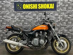 カワサキ　ＺＥＰＨＹＲ７５０　アサヒナレーシングマフラー　ブレンボキャリパー　フェンダーレス