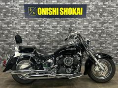 ヤマハ　ドラッグスター４００クラシック　サイドバックステー　バックレスト