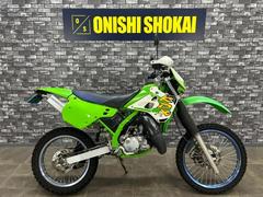 カワサキ　ＫＤＸ１２５ＳＲ　社外マフラー　エクセルリム前後ホイール