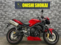 ＴＲＩＵＭＰＨ　ストリートトリプル６７５Ｒ　オーリンズリアサス　エンジンスライダー