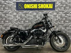 ＨＡＲＬＥＹ−ＤＡＶＩＤＳＯＮ　ＸＬ１２００Ｘ　フォーティエイト　コブラマフラー　カスタムハンドル