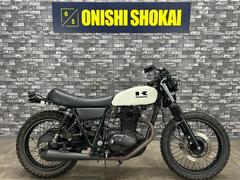 カワサキ 250TR kawasaki マフラー補修 さび落とし 艶消し黒 マット