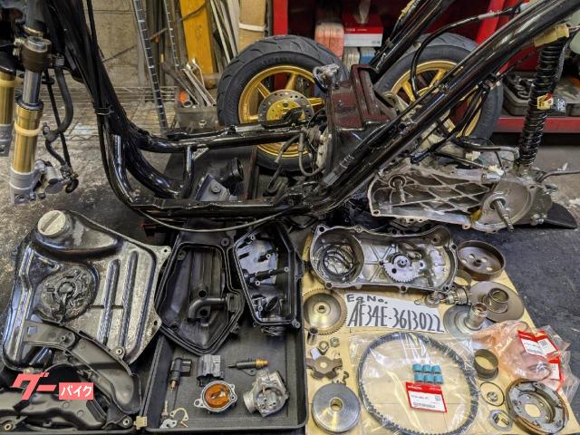 ホンダ ライブDio ZX 6か月保証付き フル整備済み 消耗品