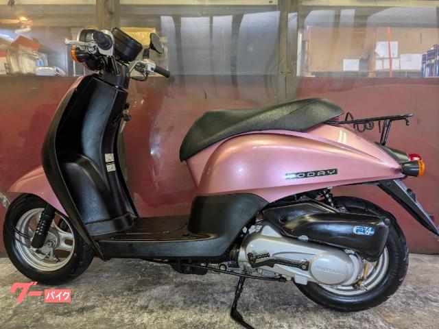 ご購入前の試乗出来ます AF67 トゥデイF ブラックバッテリー/フロント