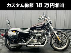 ＨＡＲＬＥＹ−ＤＡＶＩＤＳＯＮ　ＸＬ１２００Ｌ　ロー　ＨＤ純正マスタッシュエンジンガード　ＥＴＣ　左右サイドバッグ　シーシーバー　デイトナＵＳＢポート