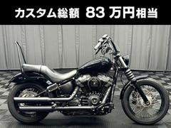 ＨＡＲＬＥＹ−ＤＡＶＩＤＳＯＮ　ＦＸＢＢ　ソフテイルストリートボブ　クロムワークスＳ／Ｏ　ＳＥエアクリ　ＥＣＵチューニング　タンデム仕様　ヒートグリップ他多数