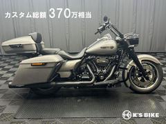 ＨＡＲＬＥＹ−ＤＡＶＩＤＳＯＮ　ＦＬＨＲ　ロードキング　ヘビーカスタム車　オールペン　カム交換　ＥＣＵチューニング　ベルズマフラー　チョップツアーパック他多数