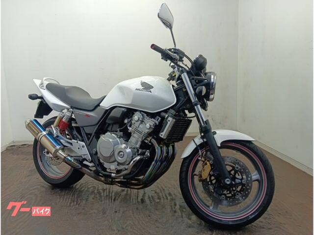 ＣＢ４００Ｓｕｐｅｒ　Ｆｏｕｒ　ＶＴＥＣ　Ｒｅｖｏ　ヨシムラフルエキマフラー　パールホワイト