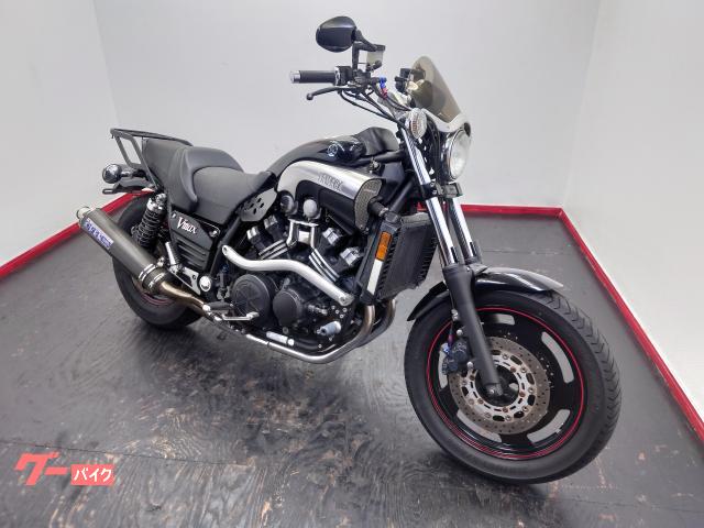 ＶＭＡＸ　１２００　カナダ仕様　オーバーレーシングスリップオンマフラー　サブフレーム