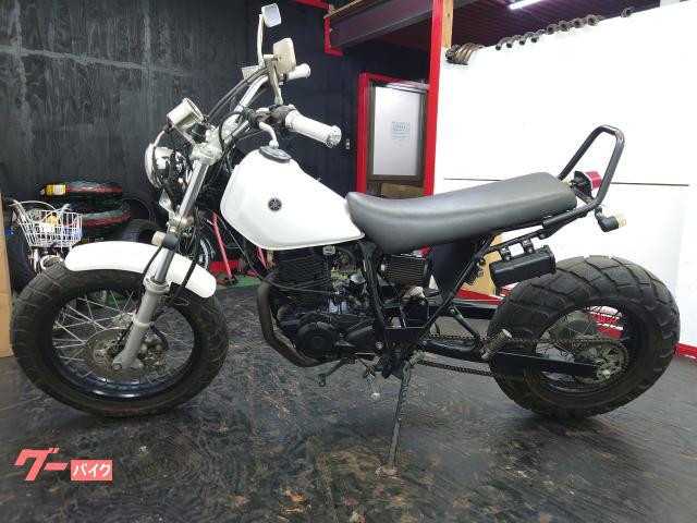 NO.2582 ＴＷ２００Ｅ　スカチューン　ホワイトブロスマフラー スカチューンカスタム　 ☆彡 ヤマハ TW200 ロンスイスカチューン 社外マフラー フェンダーレス