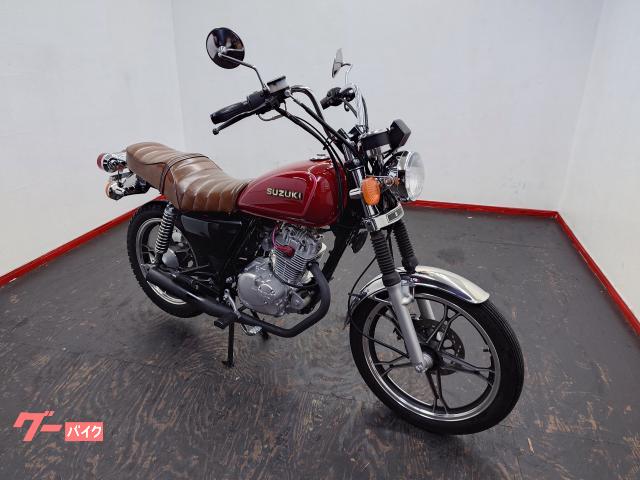 ＧＮ１２５　アップハンドル　タックロールシート　ショート管　低走行距離車両