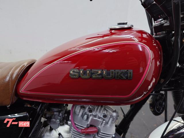 スズキ GN125 アップハンドル タックロールシート ショート管