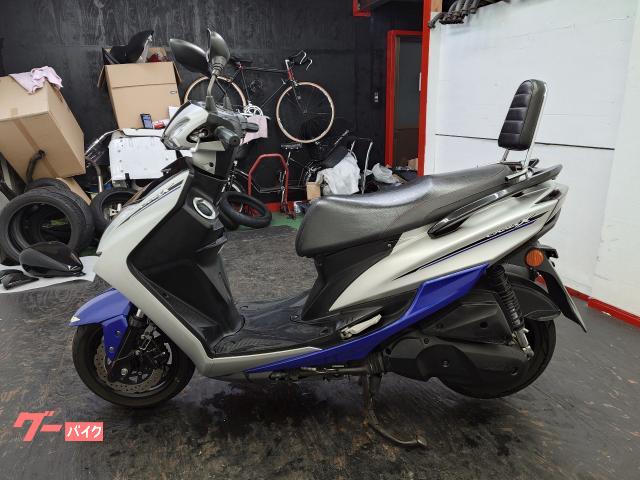 ヤマハ シグナスX SR 4型後期 キジマバックレスト LEDヘッド