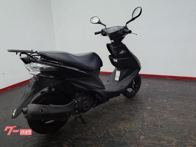 スズキ アドレスV125S 社外外装ブラック 社外LEDウインカー