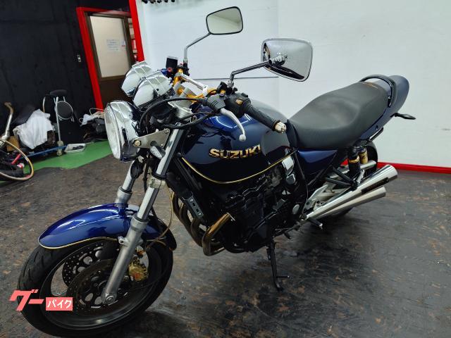 スズキ INAZUMA400 ヨシムラ4本出しマフラー