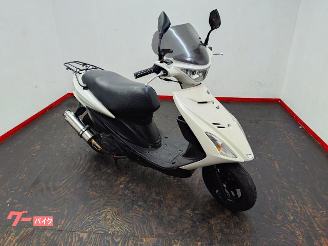 アドレスV125S ビームスマフラー 社外リアショック 社外スクリーン スペアキー付き