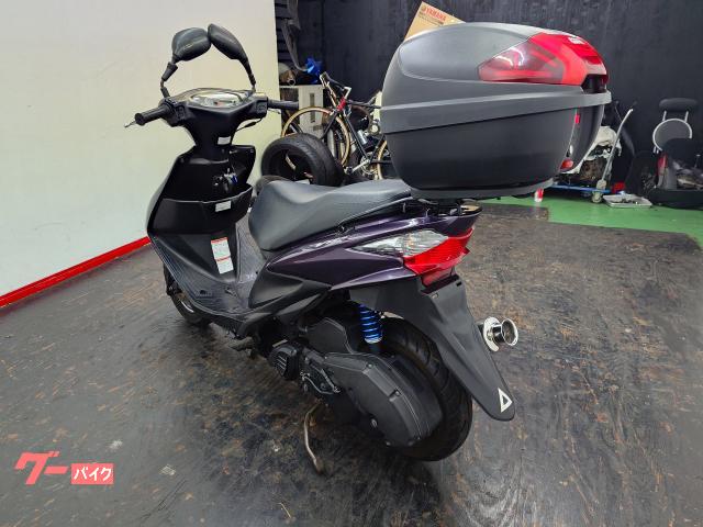 スズキ アドレスV125S ビームスマフラー KITACOリア